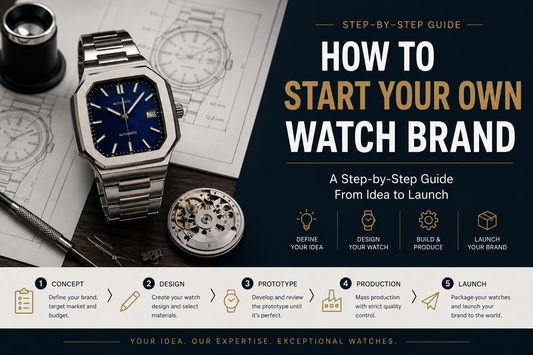 How to Start Your Own Watch Brand: A Step-by-Step Guide